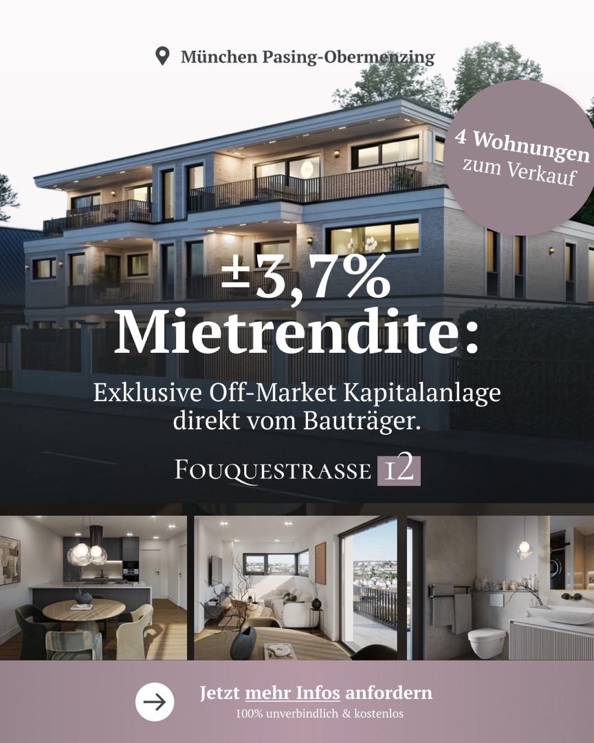 Werbeanzeige Fouquestraße 12 – 3,7 % Mietrendite Off-Market Kapitalanlage