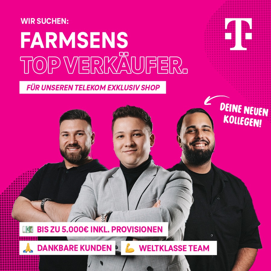 Telekom Recruiting-Anzeige 1